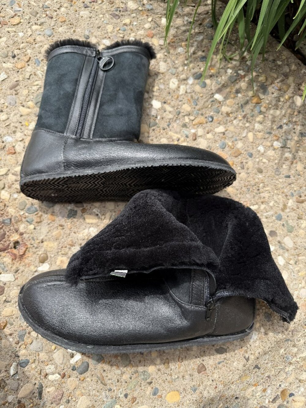 Men's Black Softstar Phoenix Shearling Winter Boots Size 13